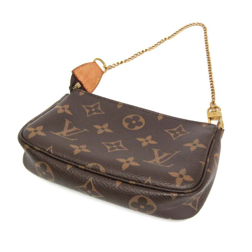 LOUIS VUITTON Brown Monogram Pochette Mini Bag - Picture 2 of 10